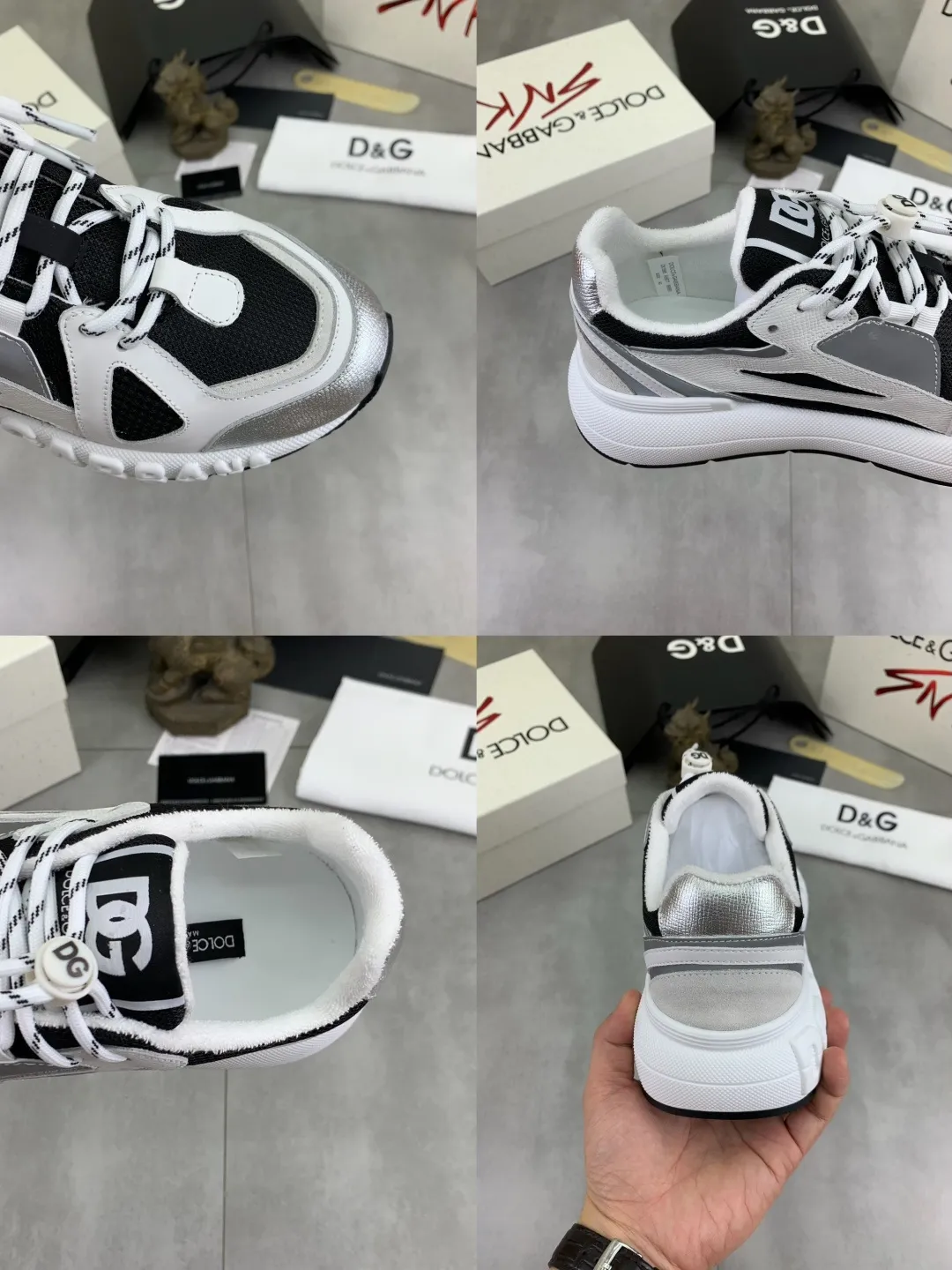 Men's men's shoes 💰P580💰[New model] Couple 🧑‍🤝‍🧑 style Top original order quality Synchronized with "DOLCE&GABBANA [Dolce & Gabbana] ~ High quality." Effect Low-top casual DG men's shoes, loved by many celebrities, using high-end imported top-layer calfskin splicing design + cowhide feet, simple and elegant, perfectly interpreting the latest inspiration of shoes, integrating classics and fashion. Luxurious dreams, dominating fashion Suitable for drivers, light and comfortable to drive, light and breathable for outdoor travel, high-end quality, trustworthy, 6️⃣colors🉑️ to choose from! Code number: 35-46